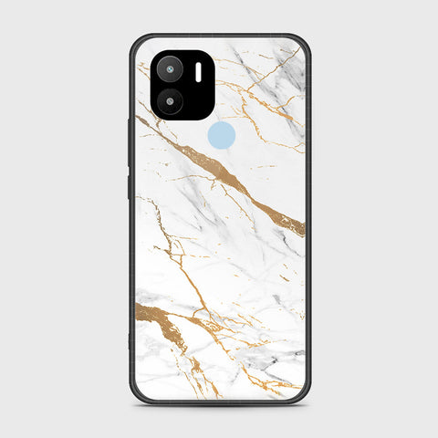 Xiaomi Redmi A1 Plus Cover- Mystic Marble Series - HQ Ultra Shine Premium Infinity Glass Soft Silicon Borders Case