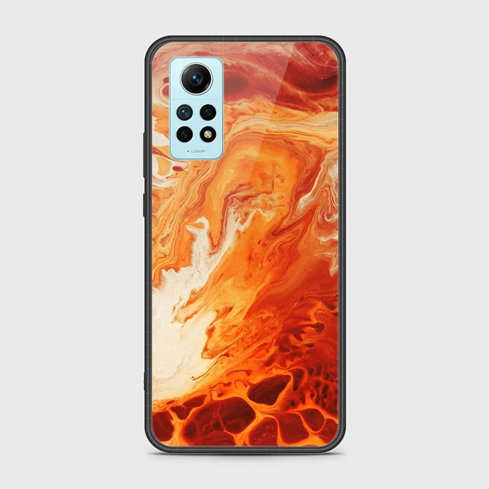 Xiaomi Redmi Note 12 Pro 4G Cover- Mystic Marble Series - HQ Ultra Shine Premium Infinity Glass Soft Silicon Borders Case