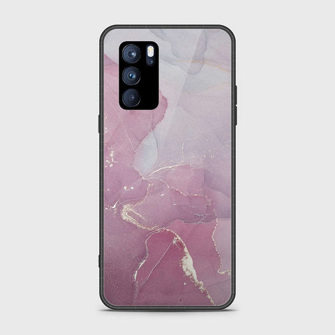 Oppo Reno 6 Pro 5G Cover - Mystic Marble Series - HQ Ultra Shine Premium Infinity Glass Soft Silicon Borders Case