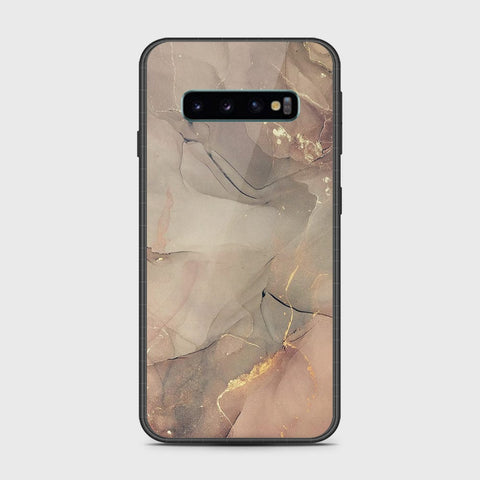 Samsung Galaxy S10 5G Cover- Mystic Marble Series - HQ Ultra Shine Premium Infinity Glass Soft Silicon Borders Case