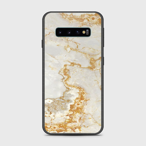 Samsung Galaxy S10 5G Cover- Mystic Marble Series - HQ Ultra Shine Premium Infinity Glass Soft Silicon Borders Case