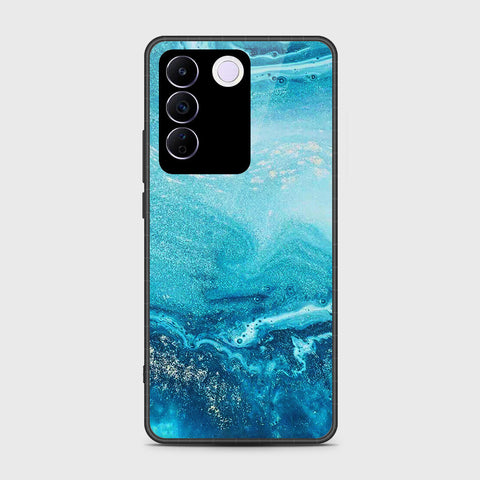 Vivo S16e Cover- Mystic Marble Series - HQ Ultra Shine Premium Infinity Glass Soft Silicon Borders Case