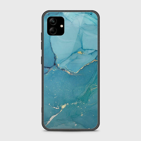 Samsung Galaxy A04 Cover- Mystic Marble Series - HQ Ultra Shine Premium Infinity Glass Soft Silicon Borders Case