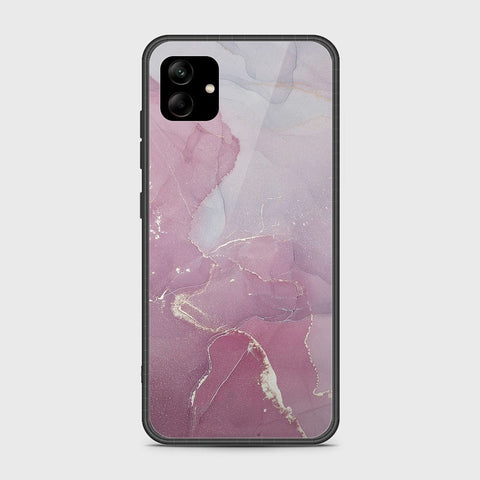 Samsung Galaxy A04 Cover- Mystic Marble Series - HQ Ultra Shine Premium Infinity Glass Soft Silicon Borders Case