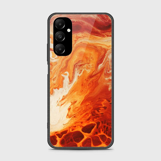 Samsung Galaxy A05s Cover- Mystic Marble Series - HQ Ultra Shine Premium Infinity Glass Soft Silicon Borders Case