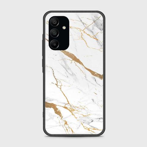 Samsung Galaxy A15 5G Cover- Mystic Marble Series - HQ Ultra Shine Premium Infinity Glass Soft Silicon Borders Case