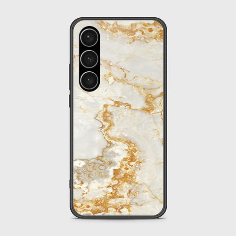 Samsung Galaxy S23 Plus 5G Cover- Mystic Marble Series - HQ Ultra Shine Premium Infinity Glass Soft Silicon Borders Case