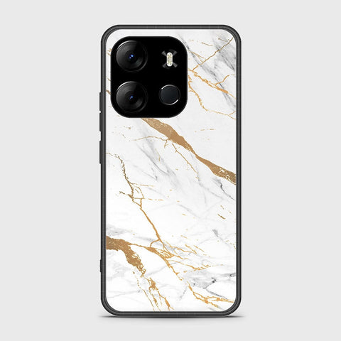 Infinix Smart 7 HD Cover- Mystic Marble Series - HQ Ultra Shine Premium Infinity Glass Soft Silicon Borders Case