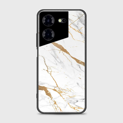 Tecno Pova 5 Pro Cover- Mystic Marble Series - HQ Ultra Shine Premium Infinity Glass Soft Silicon Borders Case