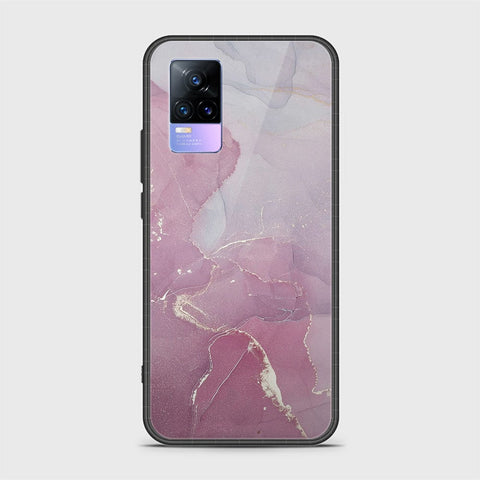 Vivo V21e Cover - Mystic Marble Series - HQ Ultra Shine Premium Infinity Glass Soft Silicon Borders Case