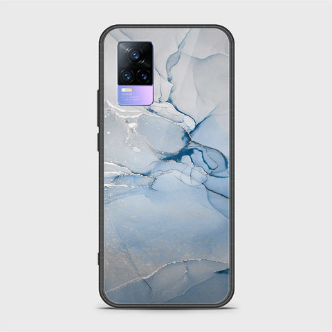 Vivo V21e Cover - Mystic Marble Series - HQ Ultra Shine Premium Infinity Glass Soft Silicon Borders Case