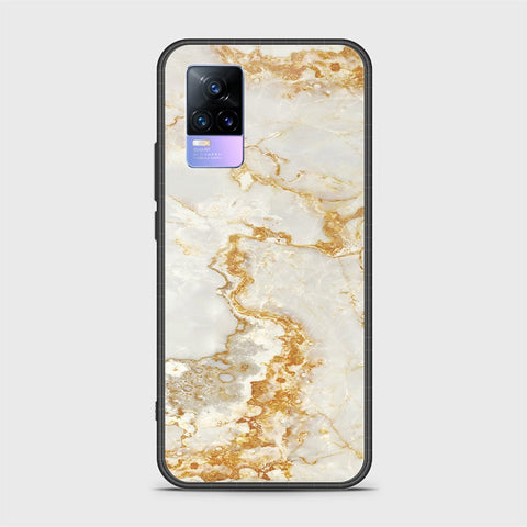 Vivo V21e Cover - Mystic Marble Series - HQ Ultra Shine Premium Infinity Glass Soft Silicon Borders Case