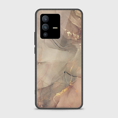 Vivo V23 5G Cover - Mystic Marble Series - HQ Ultra Shine Premium Infinity Glass Soft Silicon Borders Case