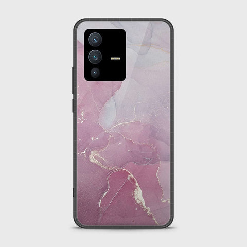 Vivo V23 5G Cover - Mystic Marble Series - HQ Ultra Shine Premium Infinity Glass Soft Silicon Borders Case