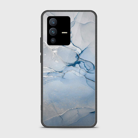 Vivo V23 5G Cover - Mystic Marble Series - HQ Ultra Shine Premium Infinity Glass Soft Silicon Borders Case