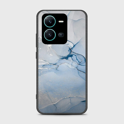 Vivo V25e Cover- Mystic Marble Series - HQ Ultra Shine Premium Infinity Glass Soft Silicon Borders Case