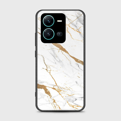 Vivo V25e Cover- Mystic Marble Series - HQ Ultra Shine Premium Infinity Glass Soft Silicon Borders Case