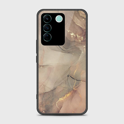 Vivo V27e Cover- Mystic Marble Series - HQ Ultra Shine Premium Infinity Glass Soft Silicon Borders Case