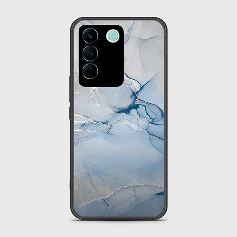 Vivo V27e Cover- Mystic Marble Series - HQ Ultra Shine Premium Infinity Glass Soft Silicon Borders Case