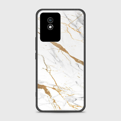 Vivo Y02A Cover- Mystic Marble Series - HQ Ultra Shine Premium Infinity Glass Soft Silicon Borders Case