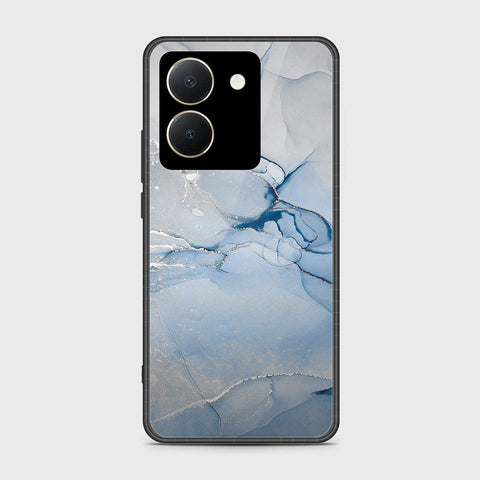 Vivo Y36 4G Cover- Mystic Marble Series - HQ Ultra Shine Premium Infinity Glass Soft Silicon Borders Case