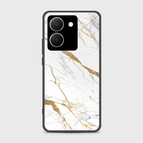 Vivo Y36 4G Cover- Mystic Marble Series - HQ Ultra Shine Premium Infinity Glass Soft Silicon Borders Case