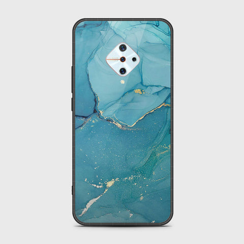 Vivo Y9s Cover- Mystic Marble Series - HQ Ultra Shine Premium Infinity Glass Soft Silicon Borders Case