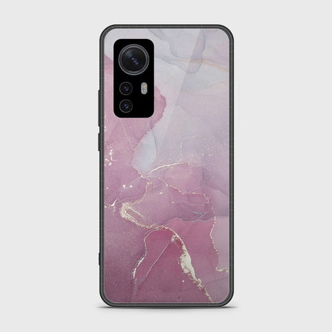 Xiaomi 12 Pro Cover- Mystic Marble Series - HQ Ultra Shine Premium Infinity Glass Soft Silicon Borders Case