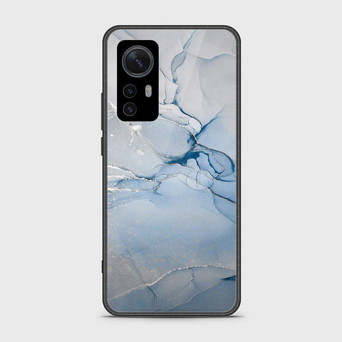 Xiaomi 12 Pro Cover- Mystic Marble Series - HQ Ultra Shine Premium Infinity Glass Soft Silicon Borders Case