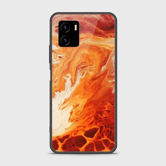 Vivo Y01 Cover - Mystic Marble Series - HQ Ultra Shine Premium Infinity Glass Soft Silicon Borders Case