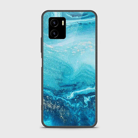 Vivo Y15s Cover - Mystic Marble Series - HQ Ultra Shine Premium Infinity Glass Soft Silicon Borders Case