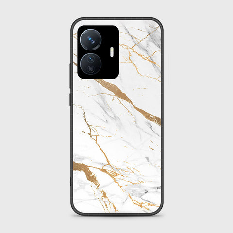 Vivo Y77e Cover- Mystic Marble Series - HQ Ultra Shine Premium Infinity Glass Soft Silicon Borders Case