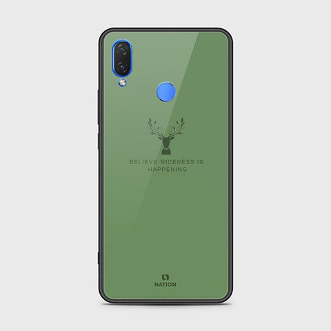 Huawei Y7 Prime 2019 Cover - Nice Series - HQ Ultra Shine Premium Infinity Glass Soft Silicon Borders Case