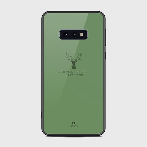 Samsung Galaxy S10e Cover - Nice Series - HQ Ultra Shine Premium Infinity Glass Soft Silicon Borders Case