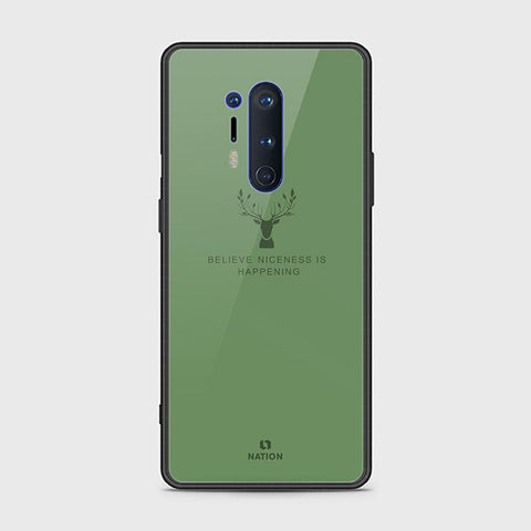 OnePlus 8 Pro Cover - Nice Series - HQ Ultra Shine Premium Infinity Glass Soft Silicon Borders Case