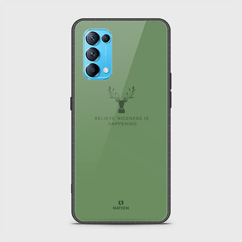 Oppo Reno 5 5G Cover - Nice Series - HQ Ultra Shine Premium Infinity Glass Soft Silicon Borders Case