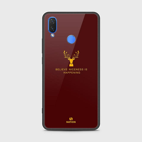 Huawei Y7 Prime 2019 Cover - Nice Series - HQ Ultra Shine Premium Infinity Glass Soft Silicon Borders Case