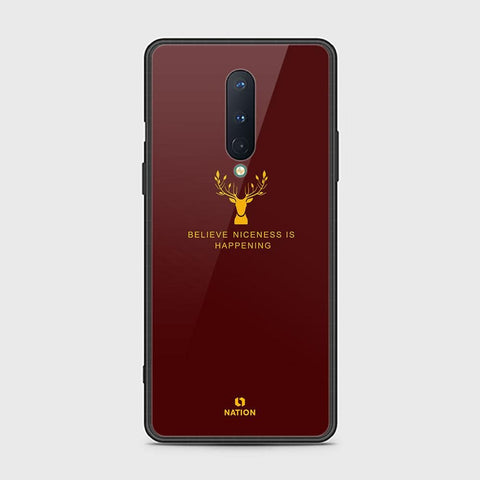 OnePlus 8 4G Cover - Nice Series - HQ Ultra Shine Premium Infinity Glass Soft Silicon Borders Case