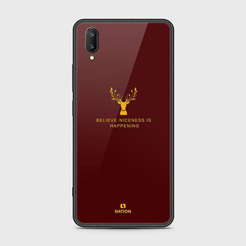 Vivo V11 Pro Cover - Nice Series - HQ Ultra Shine Premium Infinity Glass Soft Silicon Borders Case