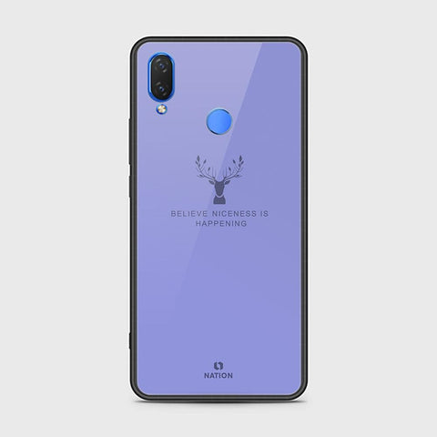 Huawei Y7 Prime 2019 Cover - Nice Series - HQ Ultra Shine Premium Infinity Glass Soft Silicon Borders Case