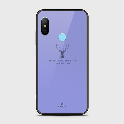 Xiaomi Redmi 6 Pro Cover - Nice Series - HQ Ultra Shine Premium Infinity Glass Soft Silicon Borders Case