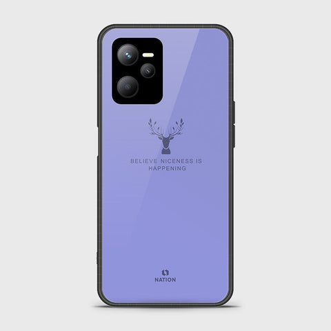 Realme V25 Cover- Nice Series - HQ Ultra Shine Premium Infinity Glass Soft Silicon Borders Case