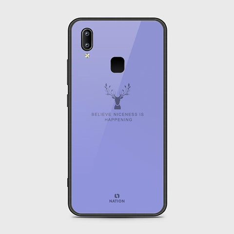 Vivo Y85 Cover - Nice Series - HQ Ultra Shine Premium Infinity Glass Soft Silicon Borders Case