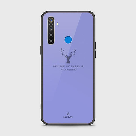 Realme 6i Cover - Nice Series - HQ Ultra Shine Premium Infinity Glass Soft Silicon Borders Case