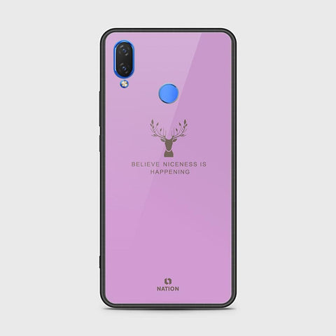 Huawei Nova 3 Cover - Nice Series - HQ Ultra Shine Premium Infinity Glass Soft Silicon Borders Case