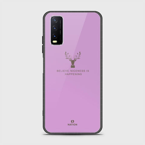 Vivo Y11s Cover - Nice Series - HQ Ultra Shine Premium Infinity Glass Soft Silicon Borders Case