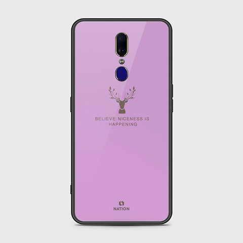 Oppo A9x Cover - Nice Series - HQ Ultra Shine Premium Infinity Glass Soft Silicon Borders Case