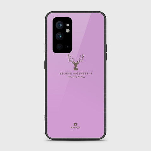 OnePlus 9RT 5G Cover- Nice Series - HQ Ultra Shine Premium Infinity Glass Soft Silicon Borders Case