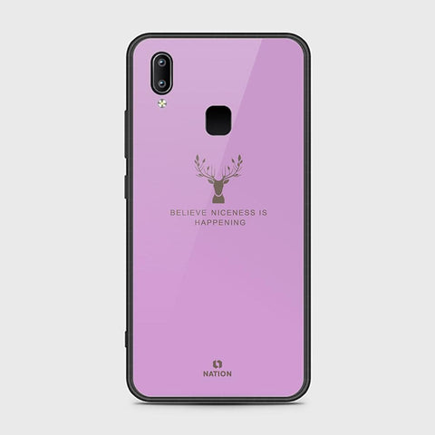 Vivo Y85 Cover - Nice Series - HQ Ultra Shine Premium Infinity Glass Soft Silicon Borders Case