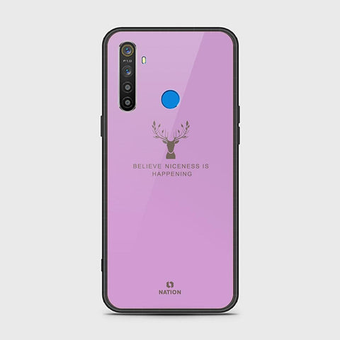 Realme 6i Cover - Nice Series - HQ Ultra Shine Premium Infinity Glass Soft Silicon Borders Case